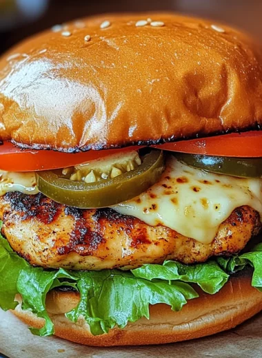 Spicy Chipotle Chicken Burger
