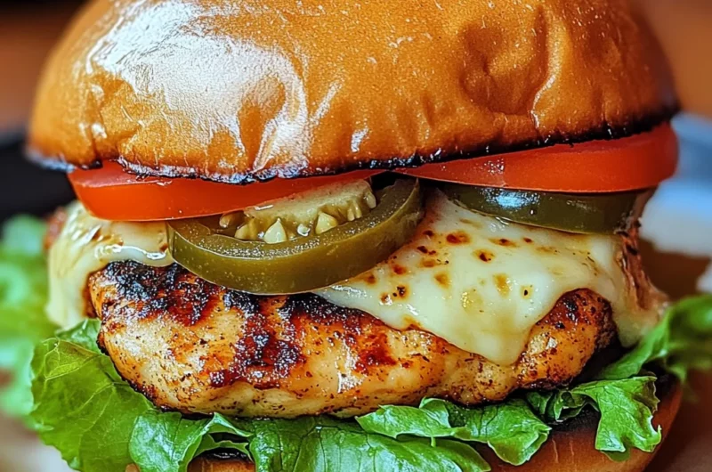 Spicy Chipotle Chicken Burger