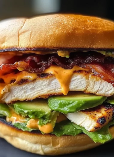 Spicy Grilled Chicken Avocado Sandwich