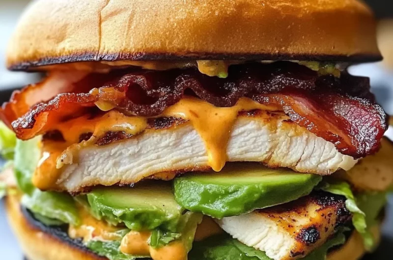 Spicy Grilled Chicken Avocado Sandwich