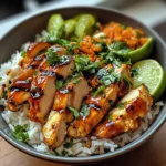 Spicy Maple Chicken with Coconut Rice