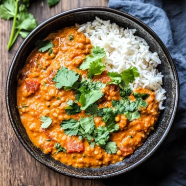 Spicy Red Lentil Curry