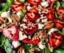 Spinach Strawberry Salad with Pecans