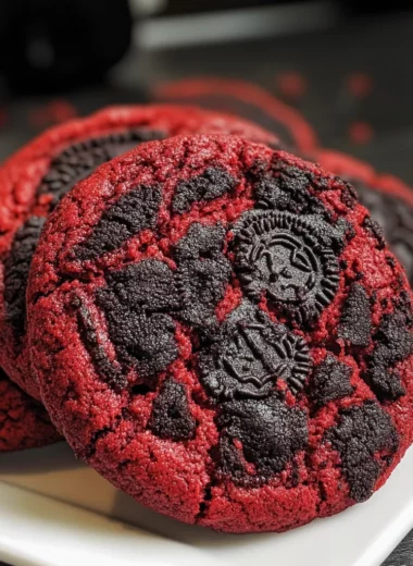 Stranger Things Red Velvet Cookies