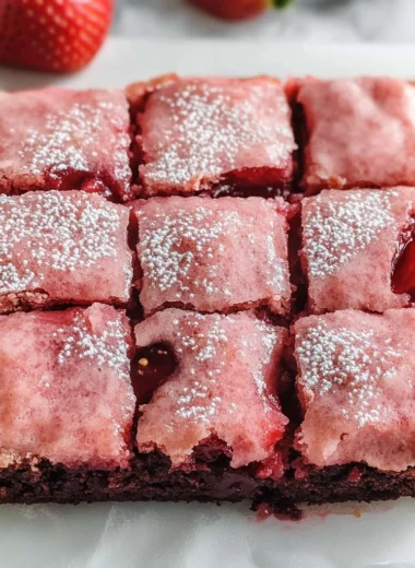 Strawberry Brownies