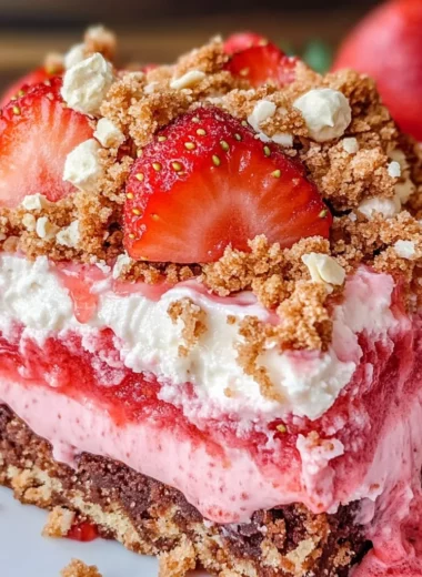 Strawberry Crunch Brownies