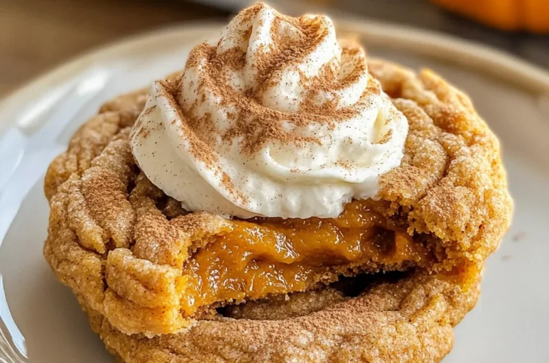 Vegan Pumpkin Pie Cookies