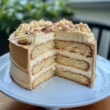 White Chocolate Mocha Cake