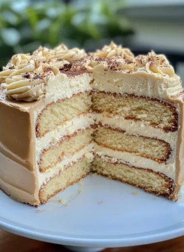 White Chocolate Mocha Cake