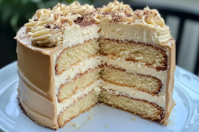 White Chocolate Mocha Cake