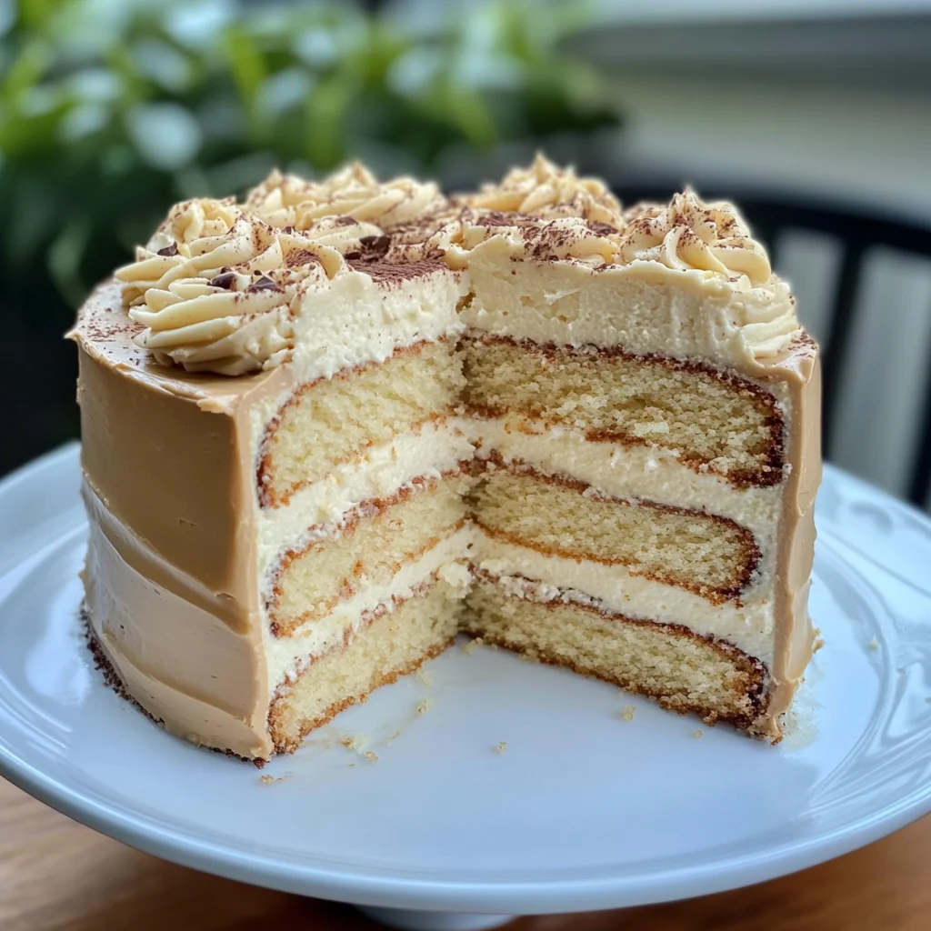 White Chocolate Mocha Cake