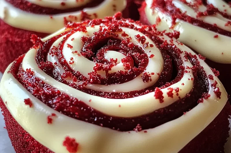 ed Velvet Cinnamon Rolls: A Decadent Twist on a Classic