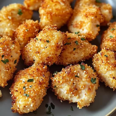 Air Fryer Ranch-Crusted Chicken Bites