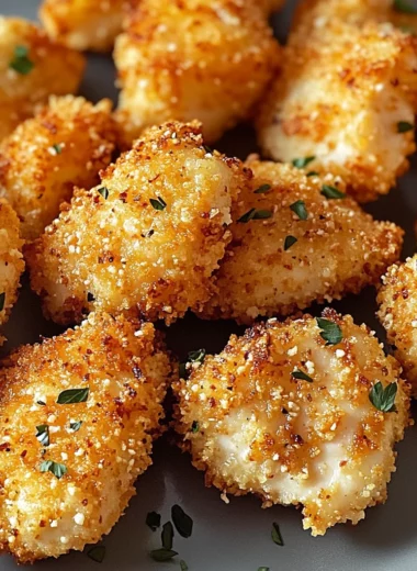 Air Fryer Ranch-Crusted Chicken Bites