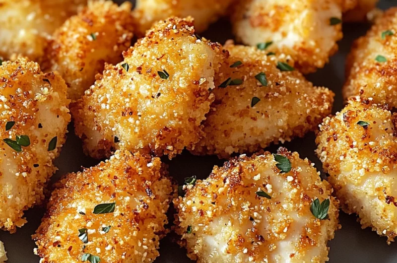 Air Fryer Ranch-Crusted Chicken Bites