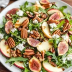 Apple Arugula Salad With Maple Pecans