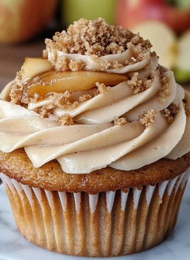 Apple Crumble Cupcakes