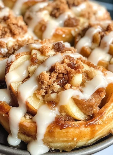 Apple Pie Cinnamon Rolls