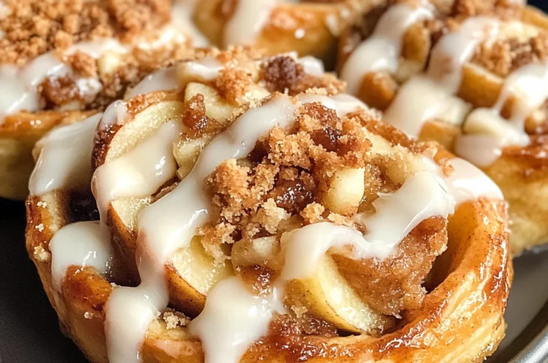 Apple Pie Cinnamon Rolls