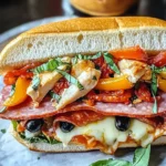 Baked Italian Grinder Sandwiches