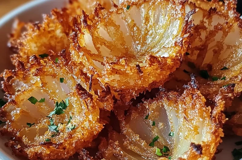 Bite-Sized Blooming Onions