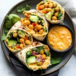 Buffalo Chickpea Wraps