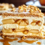 Caramel Apple Eclair Cake