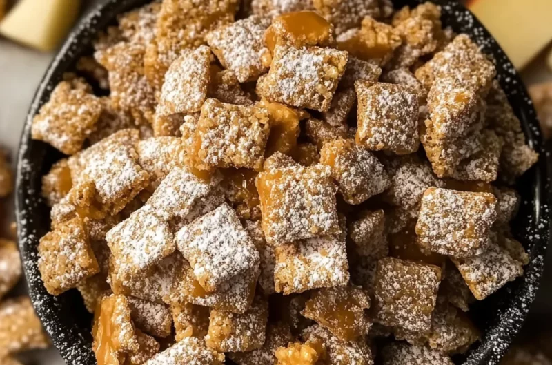 Caramel Apple Puppy Chow – Sweet, Crunchy & Irresistible