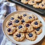 Chewy Blueberry Oatmeal Cookies - Alrightwithme