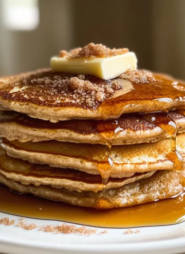 Cinnamon Brown Sugar Pancakes