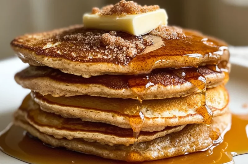 Cinnamon Brown Sugar Pancakes
