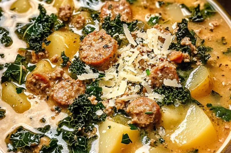 Cozy Italian Sausage and Potato Soup – Easy & Hearty!