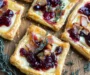 Cranberry Brie Tart with Pancetta & Thyme
