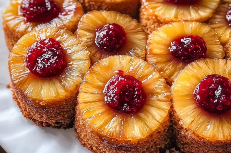 Cranberry Pineapple Upside Down Cake
