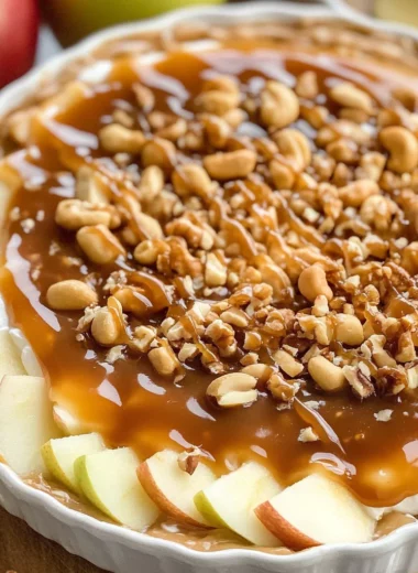 Cream Cheese Caramel Apple Dip