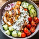 Creamy Chicken Bowls with Feta Sauce