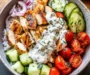 Creamy Chicken Bowls with Feta Sauce