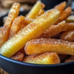 Crispy Air Fryer Apple Fries