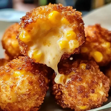 Crispy Corn Cheese Bites
