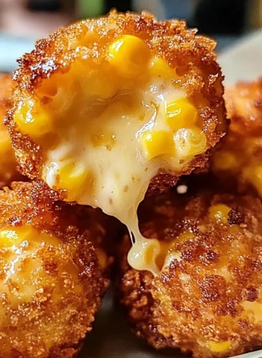 Crispy Corn Cheese Bites