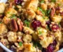 Crock Pot Cranberry Pecan Stuffing