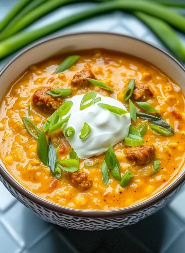 Crockpot Creamy Pumpkin Chili