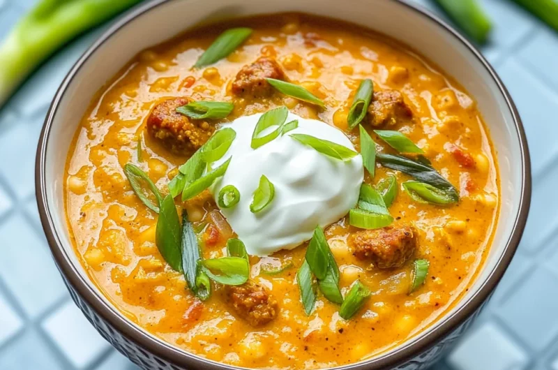 Crockpot Creamy Pumpkin Chili