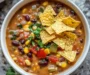 Crockpot Vegetarian Tortilla Soup