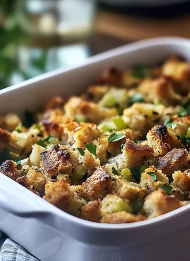 Delicious Grandmas Thanksgiving Stuffing Recipe
