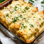 Dive into Decadence: Shrimp & Crab Alfredo Lasagna Roll-Ups You’ll Crave