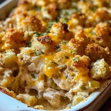 Dolly's Chicken and Stuffing Casserole