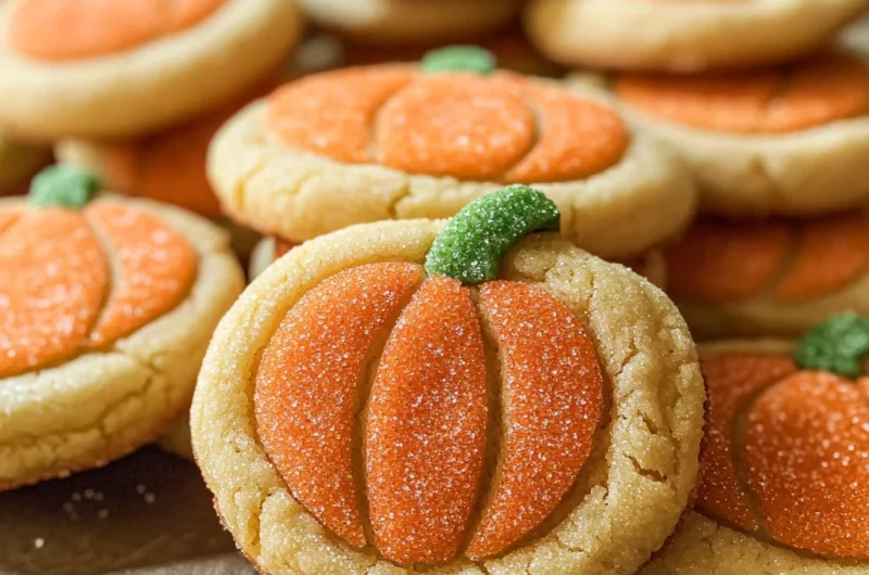 Easy Copycat Vegan Pillsbury Pumpkin Sugar Cookies