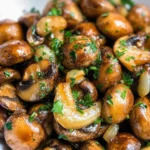 Garlic Butter Mushrooms & Onions