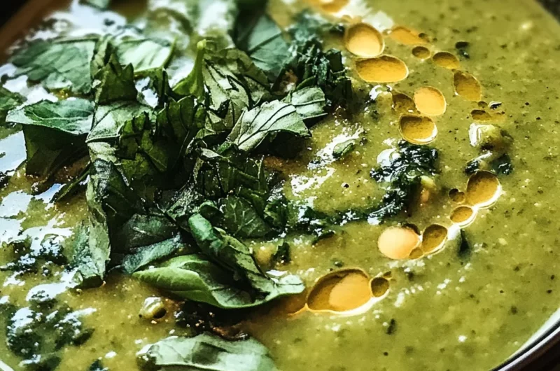 Green Goddess Herb Soup